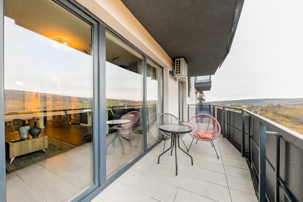 Grand Park Rose Iulius Mall Apartment คลูจ-นาโปกา ภายนอก รูปภาพ